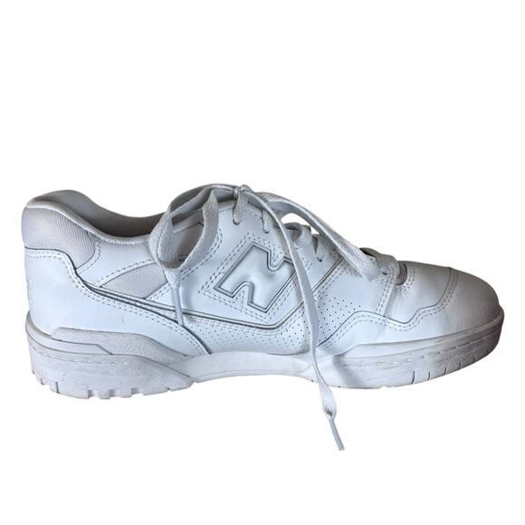 New Balance | Men's 550 Trainers Sneakers Platform Lace Up All White Size 8.5 - Picture 7 of 12